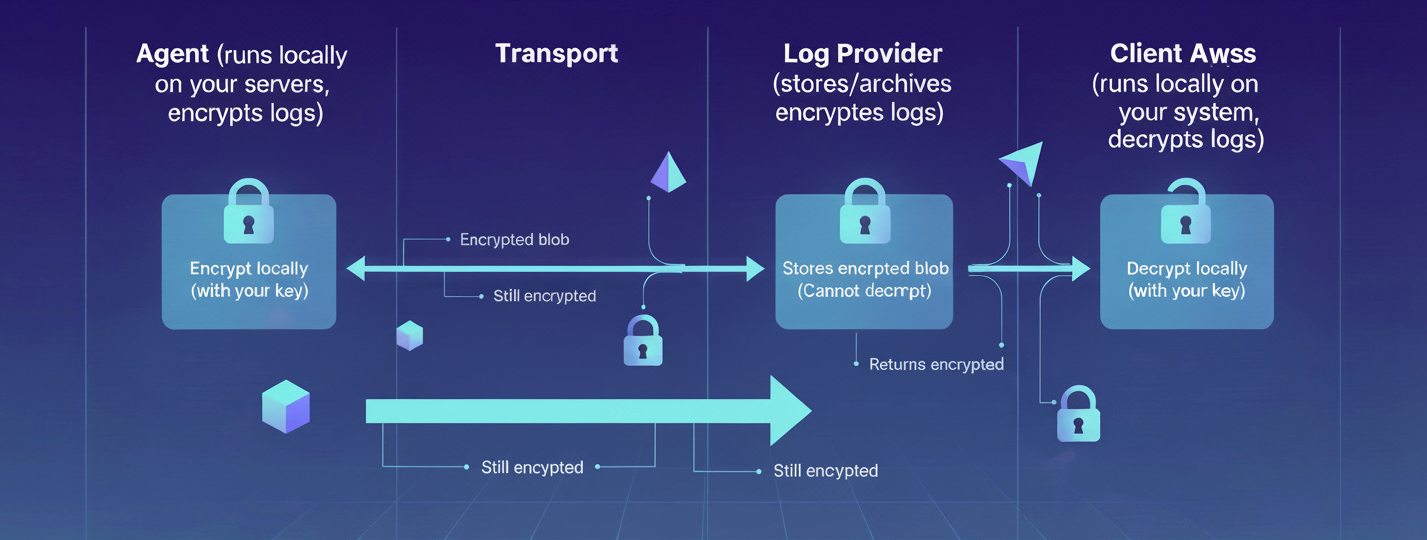 Zero-Knowledge Logging Architecture